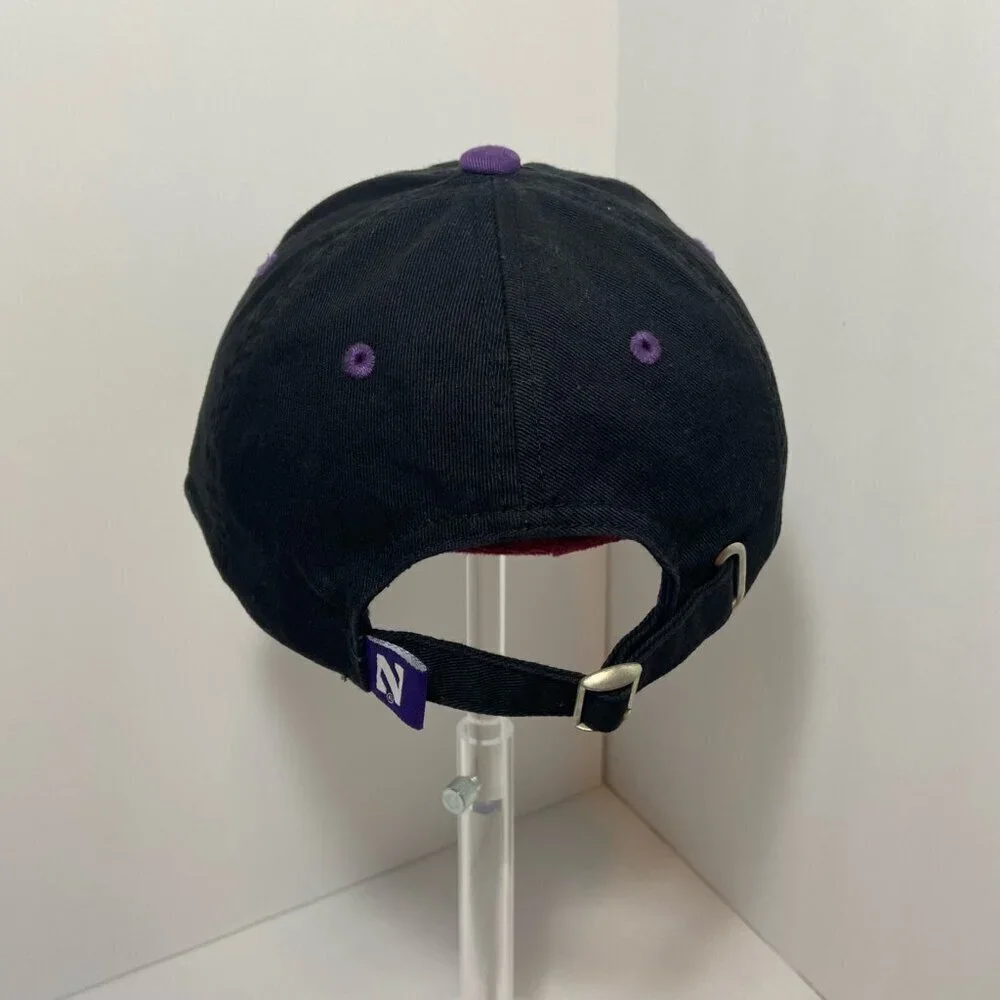 Northwestern Wildcats Top of the World Adjustable Hat – Purple & Black